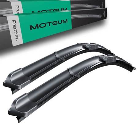 Escobillas limpiaparabrisas para la luna delantera para Audi TT 8N Coupé, Roadster (07.1998-04.2003) - Motgum - escobillas planas Premium