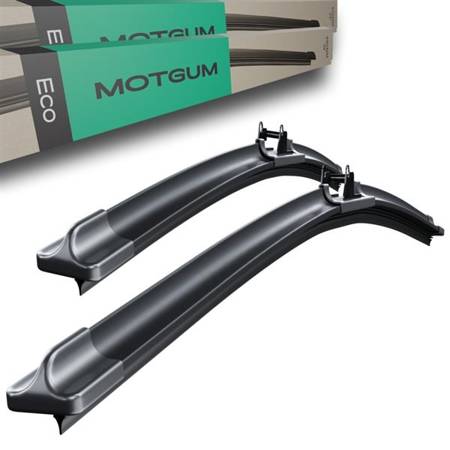 Escobillas limpiaparabrisas para la luna delantera para BMW 3 F30, F31, F34, M3 F80 Berlina, Touring, Gran Turismo (02.2012-2020) - Motgum - escobillas planas ECO