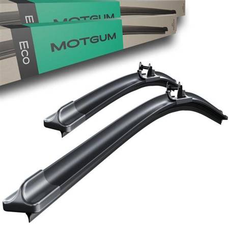 Escobillas limpiaparabrisas para la luna delantera para Honda Civic X Hatchback, Berlina (03.2017-2021) - Motgum - escobillas planas ECO