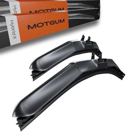 Escobillas limpiaparabrisas para la luna delantera para Peugeot 301 Berlina (09.2012-2017) - Motgum - escobillas híbrida X