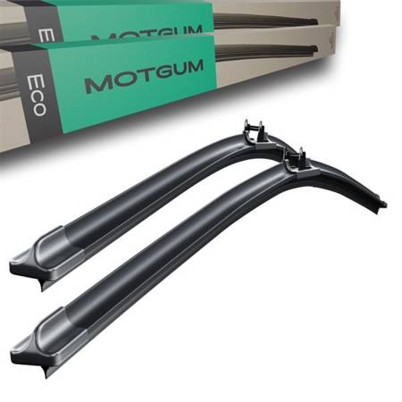 Escobillas limpiaparabrisas para la luna delantera para Peugeot 5008 I Monovolumen (09.2009-12.2016) - Motgum - escobillas planas ECO