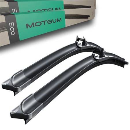 Escobillas limpiaparabrisas para la luna delantera para Volkswagen New Beetle Hatchback, Cabrio (01.1998-12.2010) - Motgum - escobillas planas ECO