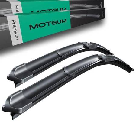 Escobillas limpiaparabrisas para la luna delantera para Volvo XC90 I SUV (10.2002-07.2016) - Motgum - escobillas planas Premium