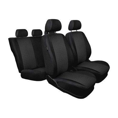 Fundas de asientos hechas a medida para Kia Ceed I Hatchback, Familiar (2006-2012) - Auto-Dekor - Practic - nero