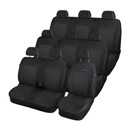 Fundas de asientos hechas a medida para Opel Vivaro Furgón (2001-2014) 9-plazas - Auto-Dekor - Elegance - P-4