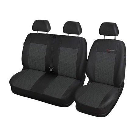 Fundas de asientos hechas a medida para Renault Trafic III Furgoneta (2014-....) 2+1 - Auto-Dekor - Elegance - P-1