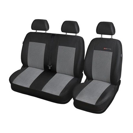 Fundas de asientos hechas a medida para Renault Trafic III Furgoneta (2014-....) 2+1 - Auto-Dekor - Elegance - P-2