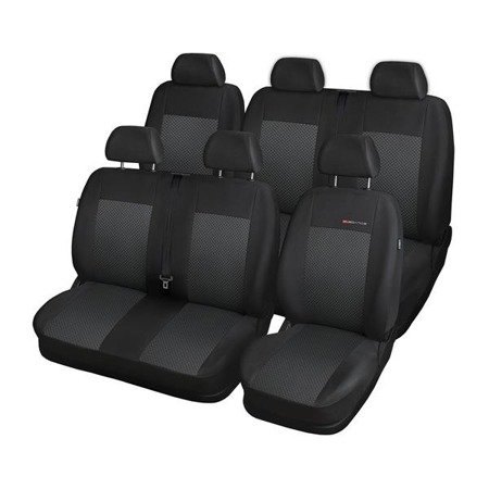 Fundas de asientos hechas a medida para Volkswagen Transporter T5 Furgoneta (2003-2015) - Auto-Dekor - Elegance - P-3