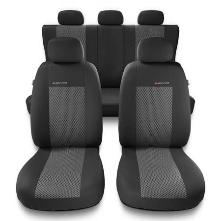 Fundas universales para asientos de coche para BMW 3 E30, E36, E46, E90, F30, G20, G21 (1982-2019) - Auto-Dekor - Elegance - P-2