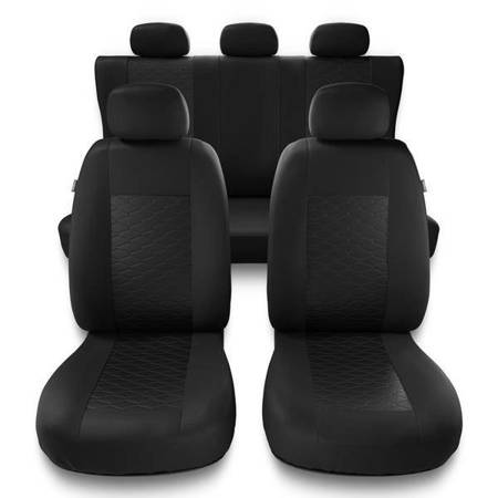 Fundas universales para asientos de coche para Chevrolet Lacetti (2004-2009) - Auto-Dekor - Modern - MP-1 (negro)