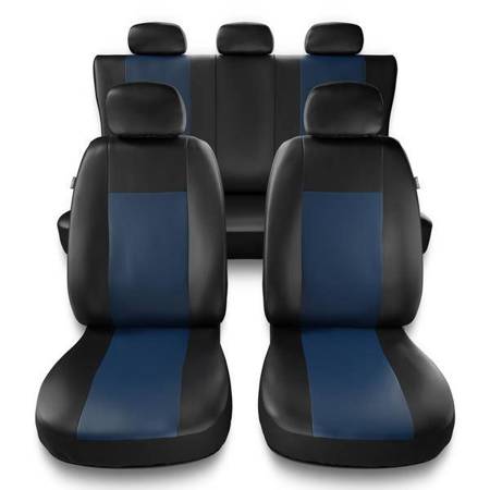 Fundas universales para asientos de coche para Daewoo Leganza (1997-2002) - Auto-Dekor - Comfort - azul