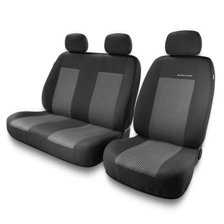 Fundas universales para asientos de coche para Fiat Ducato I, II, III, IV (1981-2019) - Auto-Dekor - Elegance 2+1 - P-2