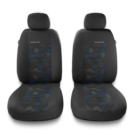 Fundas universales para asientos de coche para Kia Ceed I, II, III (2006-2019) - Auto-Dekor - Elegance 1+1 - azul