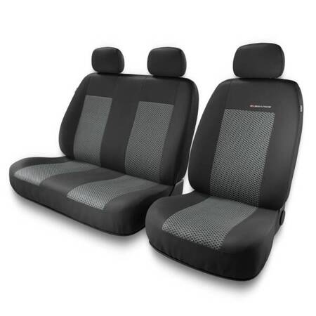 Fundas universales para asientos de coche para Mercedes-Benz Citan W415, W420 (2012-....) - Auto-Dekor - Elegance 2+1 - P-2