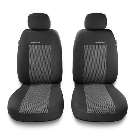 Fundas universales para asientos de coche para Mitsubishi L200 I, II, III, IV, V, VI (1993-....) - Auto-Dekor - Elegance 1+1 - P-2