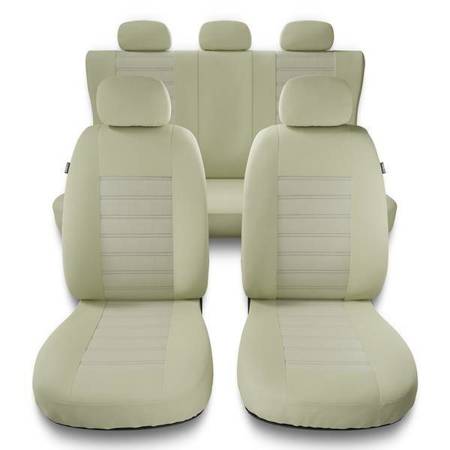 Fundas universales para asientos de coche para Renault Laguna I, II, III (1993-2015) - Auto-Dekor - Modern - MG-3 (beige)