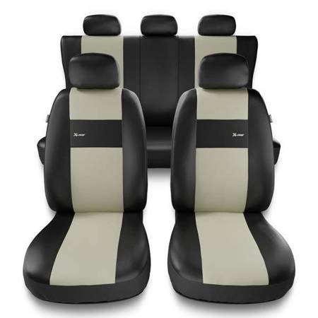 Fundas universales para asientos de coche para Suzuki Vitara I, II, III (1988-2019) - Auto-Dekor - X-Line - beige