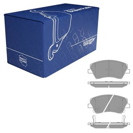 Pastillas de freno para Hyundai Elantra VI Berlina (2015-2020) - Tomex - TX 18-68 (eje delantero)