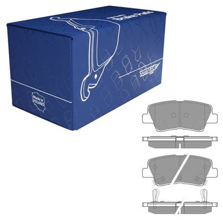 Pastillas de freno para Hyundai Sonata V Berlina (2007-2010) - Tomex - TX 17-69 (eje trasero)