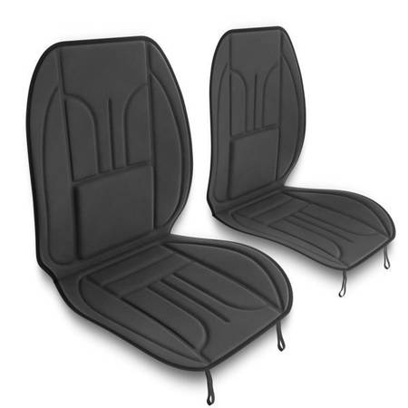 Protectores perfilados para asientos de coche - Auto-Dekor - Akcent 1+1 (gris)