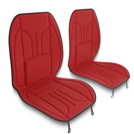 Protectores perfilados para asientos de coche - Auto-Dekor - Akcent 1+1 (rojo)